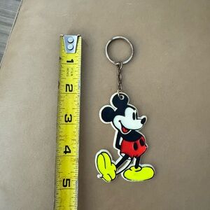 Disney Mickey Mouse Keychain - Red, Yellow, Black